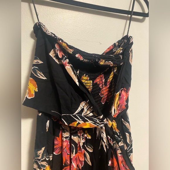 Anthropologie Brand Patrons of Peace Black Florals - Jumpsuit - Sleeveless - L - Picture 5 of 10